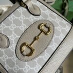 Gucci Horsebit 1955 GG Mini Bag Beige 677212 UULAG 9682 - Image 3