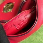 Gucci Blondie Medium Shoulder Bag 11in/ 28cm Red Gold Hardware For Women - Image 10