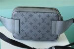 Louis Vuitton Outdoor Bumbag 8.3in/ 21cm Monogram Canvas Grey For Men - Image 4