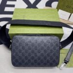 Gucci Shoulder Bag With Interlocking G Black 703468 92THF 1000 - Image 15