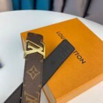 Louis Vuitton LV Initiales Reversible Belt Monogram Canvas, LV Belt - Image 2