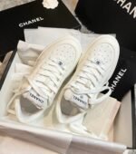 Chanel Sneakers White For Women, Women's Shoes 0.4in/1cm G39225 - Image 5