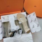 Hermes Oasis Sandal White For Women, Women's Shoes H151215Z - Image 4