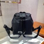 Prada Small Re-Nylon Backpack Black 1BZ677_RV44_F0002_V_OOO - Image 5