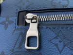 Louis Vuitton Discovery Bumbag 17.3in/ 44cm Blue Silver Hardware For Men M22576 - Image 6
