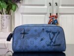 Louis Vuitton Dopp Kit Blue For Men 28cm/ 11 in - Image 2