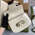 Gucci Horsebit 1955 Mini Bag White 658574 18YSG 9068 - Image 3