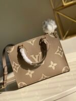 Louis Vuitton On The Go PM Bag Light-Brown - Image 3