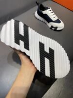 Hermes Bouncing Sneakers Dark Blue For Men - Image 4