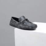 Moccasin Monte Monogram Black For Men - Image 5
