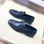 Hermes Paris Loafers Black For Men - Image 5