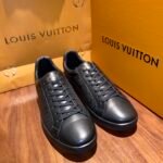 Louis Vuitton Luxembourg Sneaker Black For Men LV 1A8QEB - Image 3