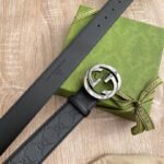 Gucci Signature  Belt Black , Gucci Belt 411924 CWC1N 1000 - Image 7