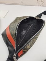 Fendi Belt Bag Khaki/Orange 7VA434 - Image 3