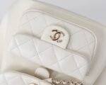 Chanel Backpack White For Women 7 in/18cm - Image 3
