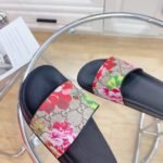Gucci Women's Slides Bloom Print Red For Women 408508 G2200 8919 - Image 4