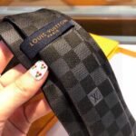 Louis Vuitton Damier Classique Tie Black LV Men Tie M78752 - Image 4