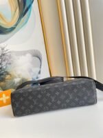 Louis Vuitton Briefcase Explorer Monogram Eclipse Canvas For Men, Men's Bags, Shoulder And Crossbody Bags 15.4in/39cm LV M40566 - Image 3