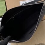 Gucci Black Messenger Black/Grey GG Supreme Canvas Blue And Red Web 474139 K5ICN 1095 - Image 11