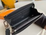 Louis Vuitton Zippy Dragonne Wallet Taiga Black For Men, Men's Wallet 19cm LV M69409 - Image 2