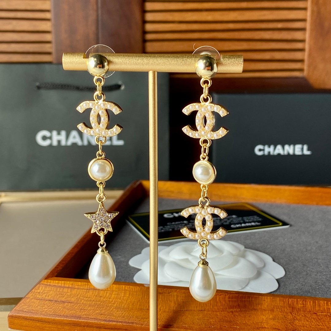 eff3aacf.jpeg Chanel Earrings - Image 1