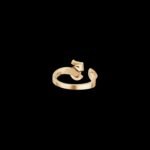 Chanel Extrait De N°5 Ring Beige Gold For Women J12400 - Image 3