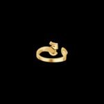 Chanel Extrait De N°5 Ring Yellow Gold For Women J12905 - Image 3