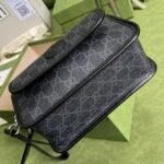 Gucci Messenger Bag With Interlocking G Black Supreme Canvas 674164 92THN 1000 - Image 3