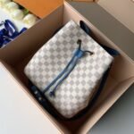 Louis Vuitton NeoNoe MM Bucket Bag Damier Azur Canvas Bleuet Blue N40153 - Image 3