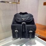 Prada Small Re-Nylon Backpack Black 1BZ677_RV44_F0002_V_OOO - Image 3