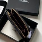 Chanel Zipped Coin Purse Black Bag For Women 10.9cm/4.3in - Image 7