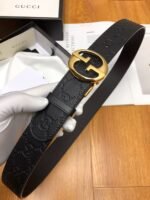 Gucci GG Marmont Reversible Belt Black, GC Belt - Image 2
