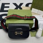 Gucci Horsebit 1955 Mini Bag Black 658574 18YSG 1060 - Image 3