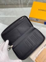 Louis Vuitton Zippy Wallet Vertical Damier Infini For Men, Men's Wallet 7.9in/20cm LV N63548 - Image 2