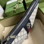 Gucci Ophidia GG Small Shoulder Bag Beige And Blue 598125 2ZGMN 4076 - Image 4