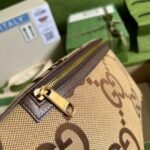 Gucci Jumbo GG Belt Bag Camel And Ebony Jumbo 696031 UKMDG 2570 - Image 13