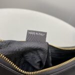 Prada System Nappa Patchwork Shoulder Bag Black For Women, Women's Bags 9.4in/24cm - Image 2