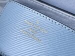 Louis Vuitton Twist MM Monogram Flower Bleu Nuage Blue M59627 - Image 4