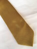 Gucci Silk Tie Yellow GG Men Tie - Image 3