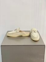 Loro Piana Babouche Charms Walk Loafers Linen For Women - FAI1543 D746 - Image 3
