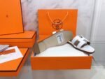 Hermes Oran Sandal White For Women, Women's Shoes H021056Z - Image 5