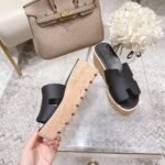 Hermes Eze 30 Sandal Black For Women H221026Z 02350 - Image 3