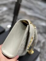 Saint Laurent Envelope Medium Chain Bag White - Image 10