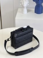 Louis Vuitton Handle Soft Trunk Black Taurillon Monogram Black M59163 - Image 3