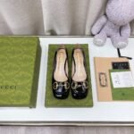 Gucci Women's Ballet Flat With Horsebit Black For Women GG - Image 7