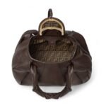 Fendi Spy Shoulder Bag 18.9in/ 48cm Dark Brown For Women 8BR839AYCTF0L1B - Image 4