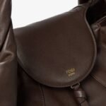 Fendi Spy Shoulder Bag 18.9in/ 48cm Dark Brown For Women 8BR839AYCTF0L1B - Image 5