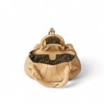 Fendi Spy Small Top Handle Bag 12.6in/ 32cm Beige Gold Hardware For Women 8BR838AYCTF1I73 - Image 6