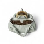 Fendi Spy Small Top Handle Bag 12.6in/ 32cm Matcha Green Gold Hardware For Women 8BR838AYCTF1SK5 - Image 6