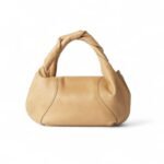 Fendi Spy Small Top Handle Bag 12.6in/ 32cm Beige Gold Hardware For Women 8BR838AYCTF1I73 - Image 4
